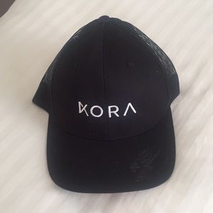 Black Kora fitness hat